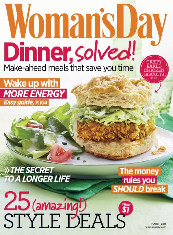 Womans-Day March 01, 2015 Issue Cover