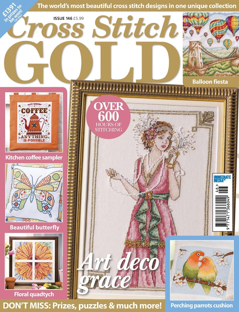 Cross-Stitch-Gold April 01, 2018 Issue Cover