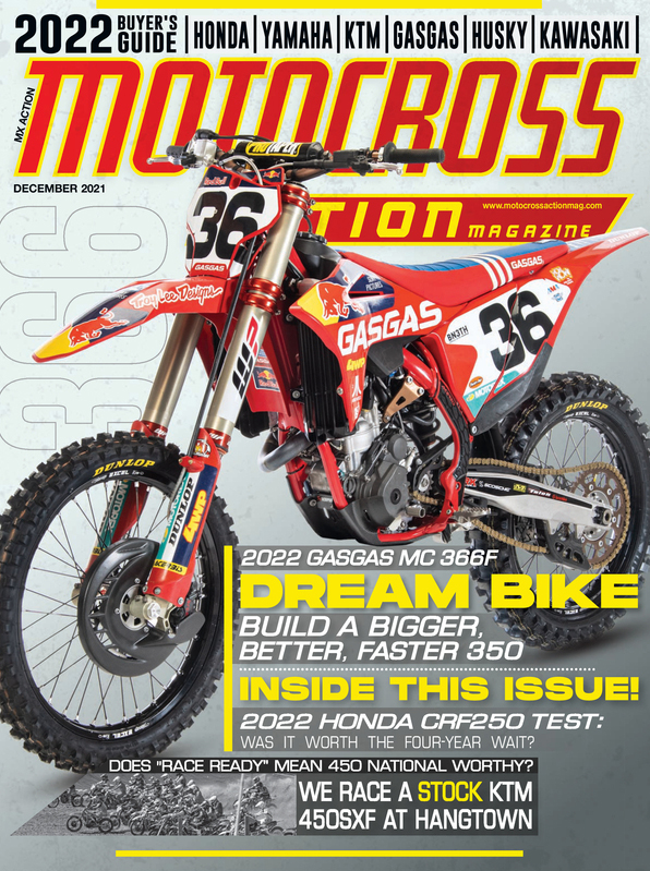 Motocross-Action December 01, 2021 Issue Cover