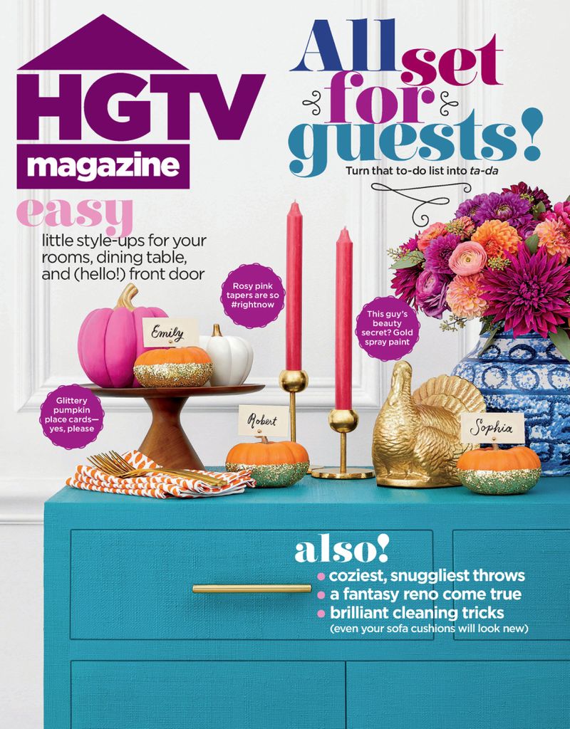 HGTV November 01, 2019 Issue Cover