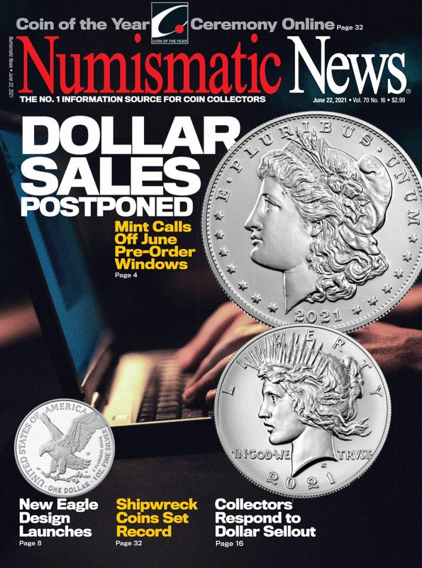 Numismatic-News June 22, 2021 Issue Cover