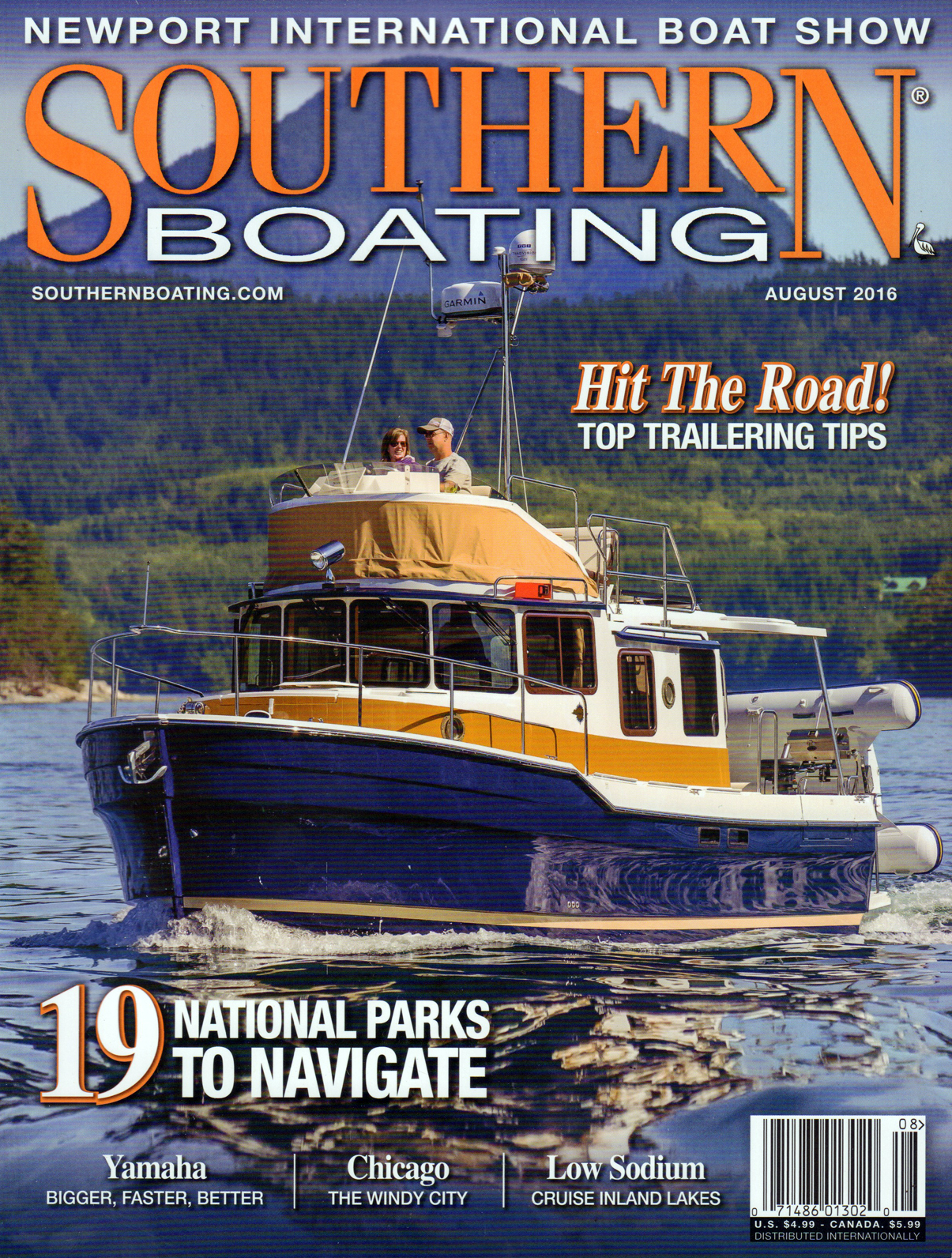 Southern-Boating-and-Yachting August 01, 2016 Issue Cover
