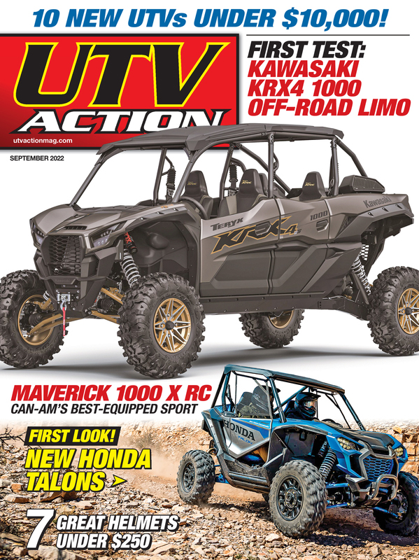 UTV-Action September 01, 2022 Issue Cover