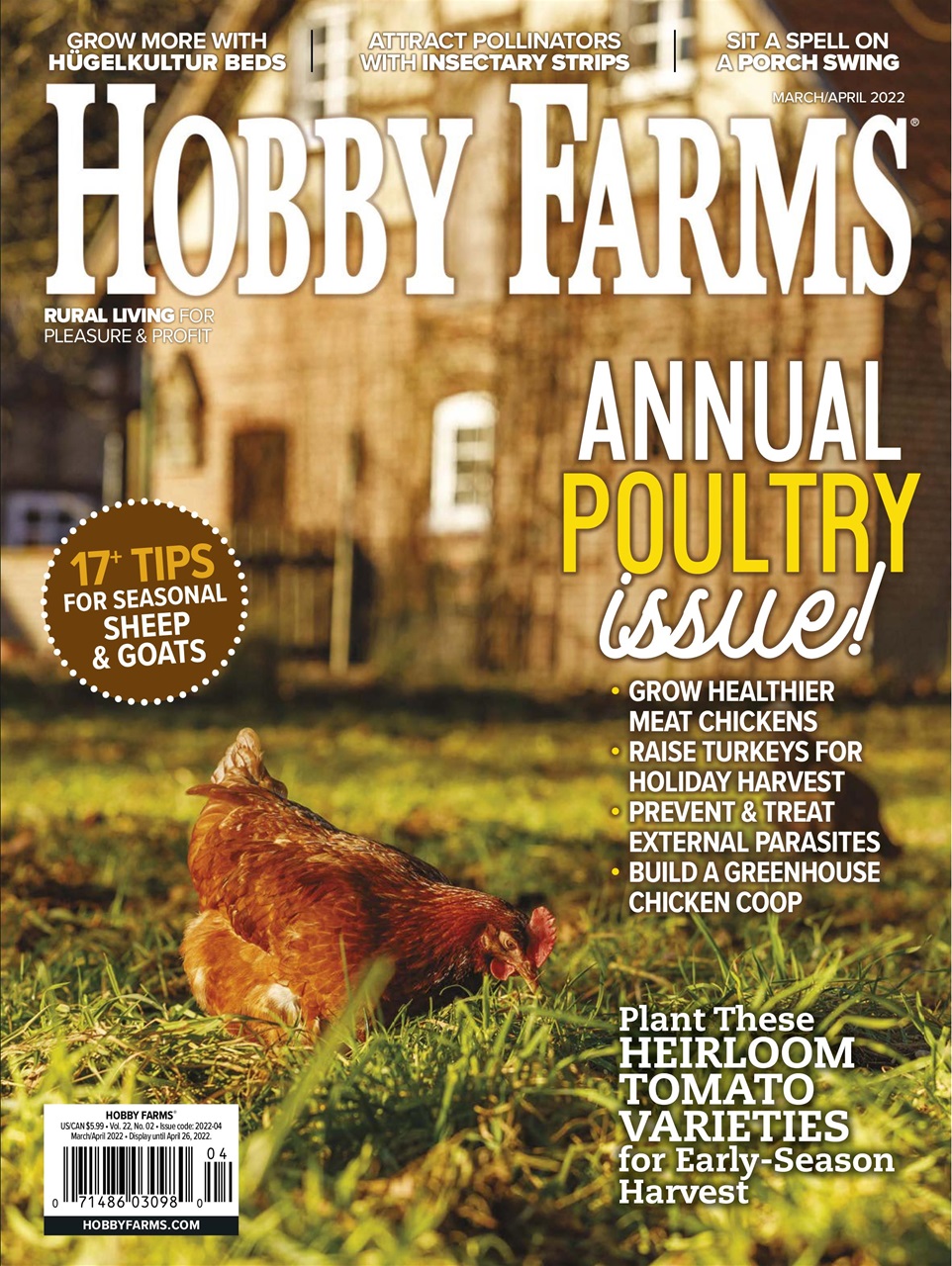 Hobby-Farms March 01, 2022 Issue Cover