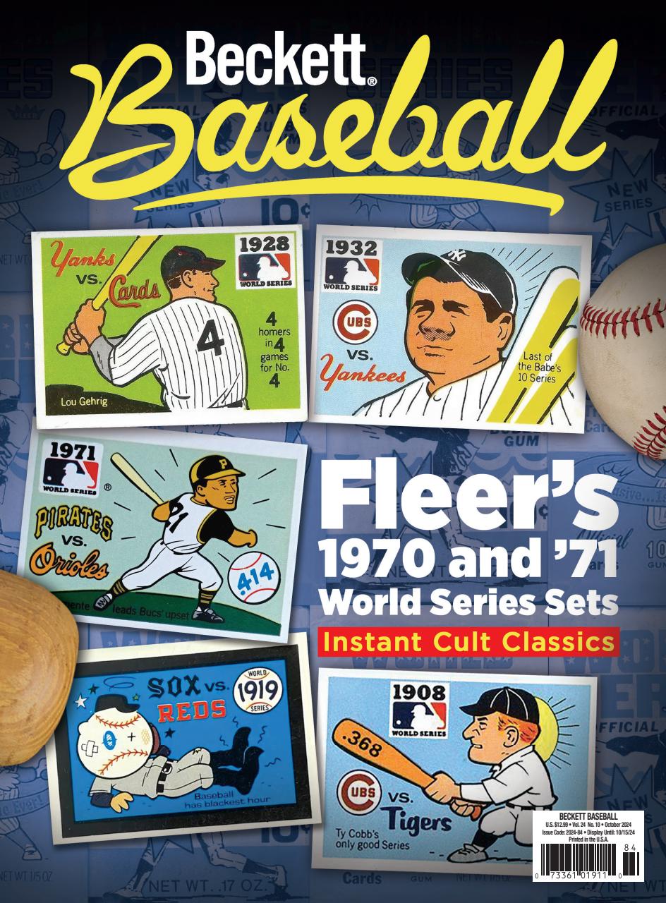 Beckett-Baseball October 01, 2024 Issue Cover