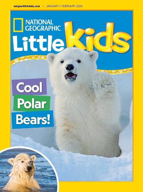 National-Geographic-Little-Kids January 01, 2024 Issue Cover