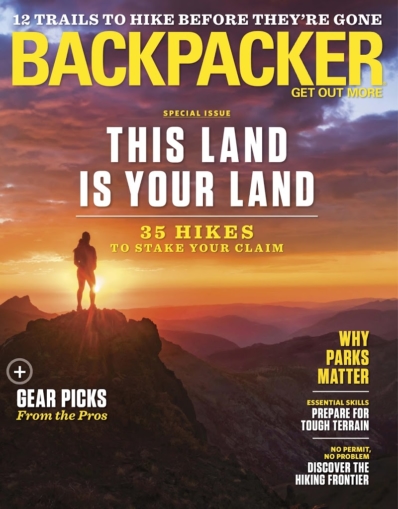 Backpacker March 01, 2018 Issue Cover