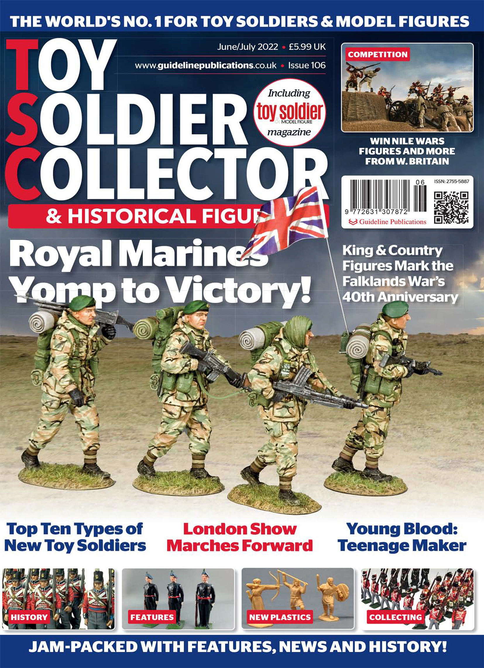 Toy-Soldier-Collector-and-Historical-Figures June 01, 2022 Issue Cover