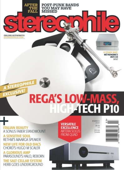 Stereophile March 01, 2020 Issue Cover