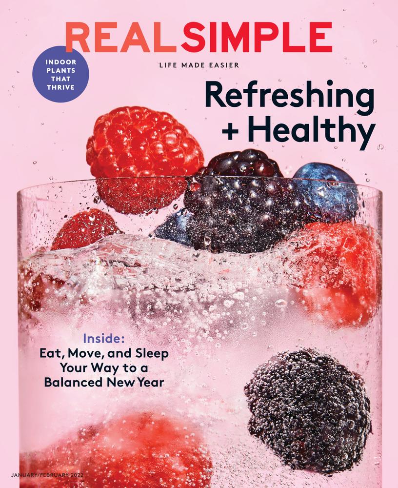 real-simple January 01, 2022 Issue Cover