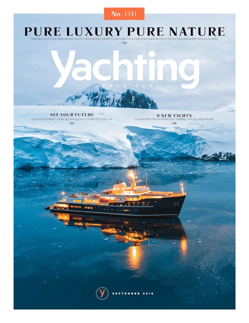 yachting September 01, 2018 Issue Cover