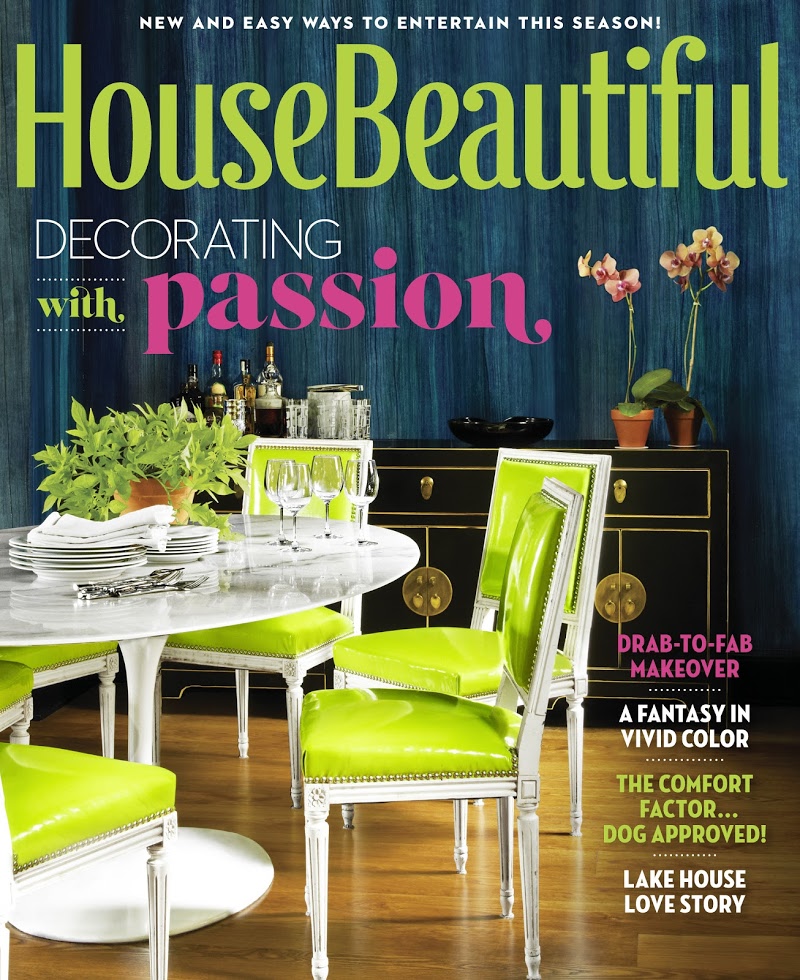 House-Beautiful November 01, 2014 Issue Cover