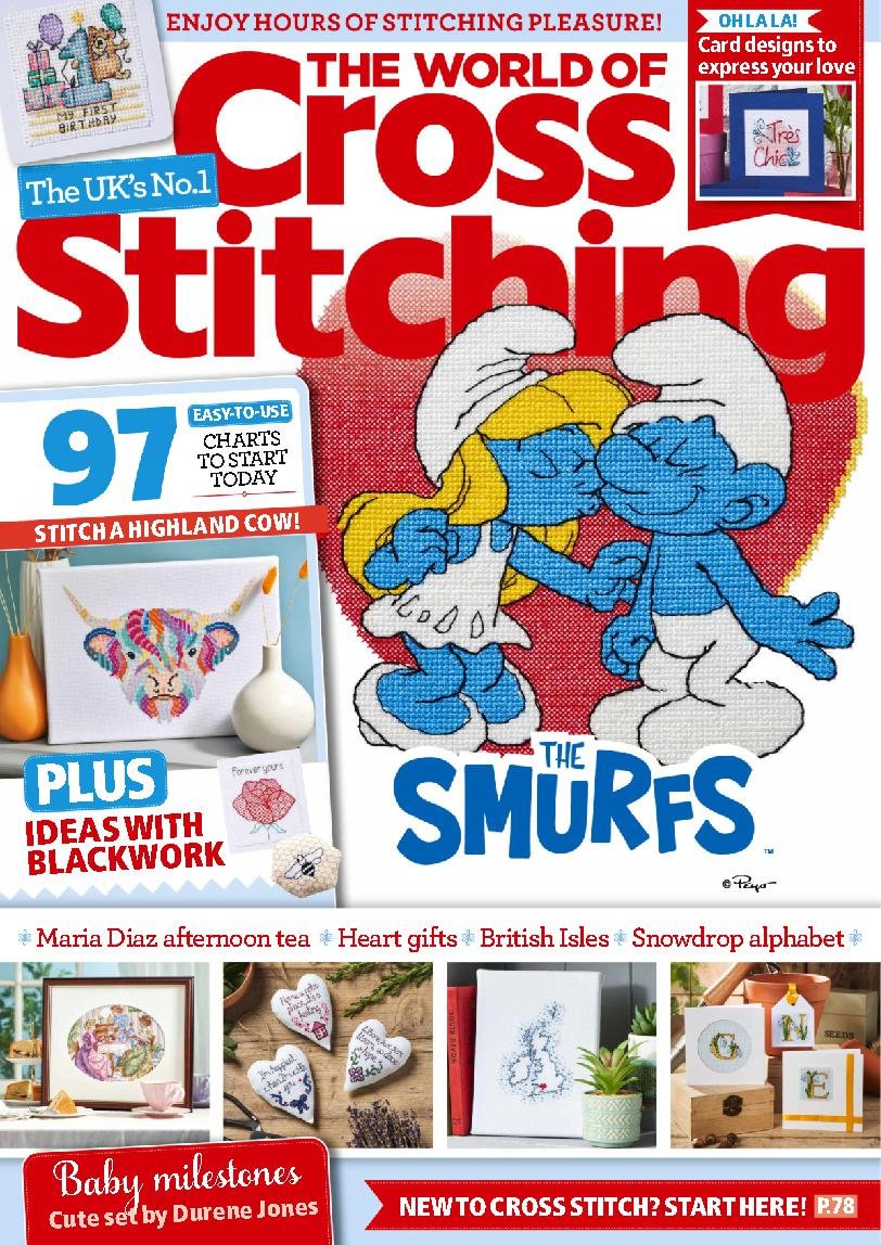 The-World-of-Cross-Stitching February 01, 2024 Issue Cover