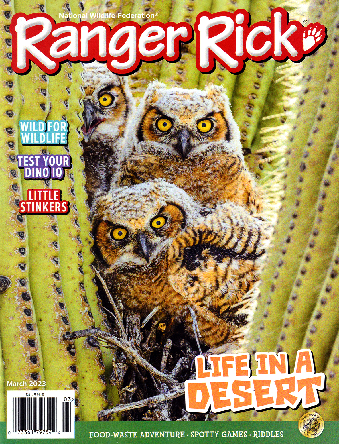 Ranger-Rick March 01, 2023 Issue Cover