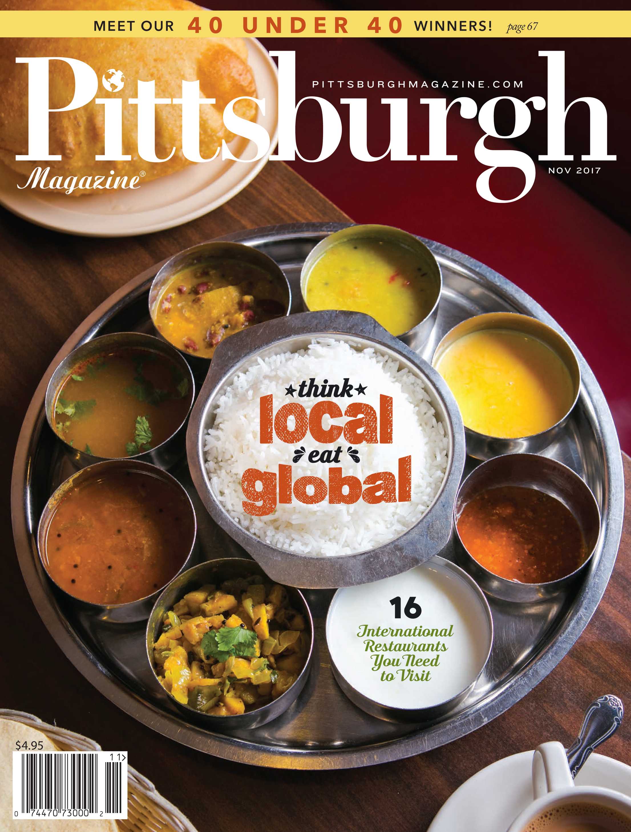 Pittsburgh-Magazine November 01, 2017 Issue Cover
