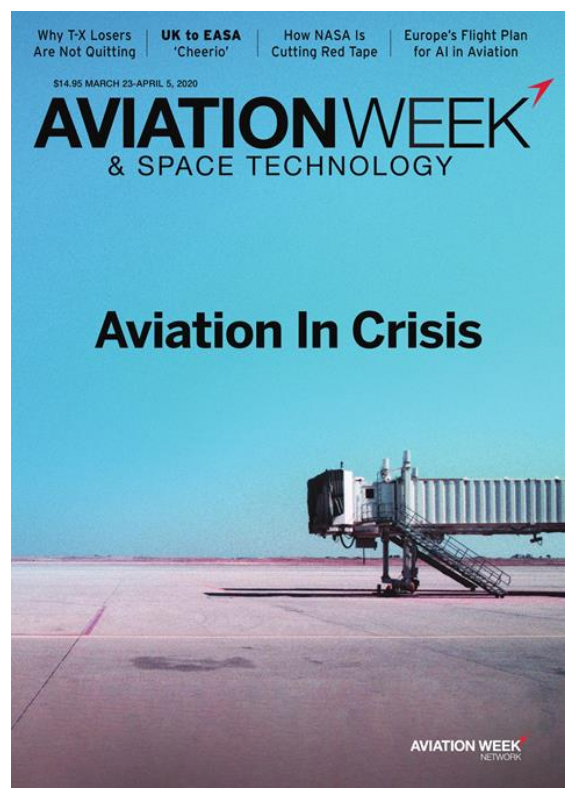 Aviation-Week-and-Space-Technology March 23, 2020 Issue Cover
