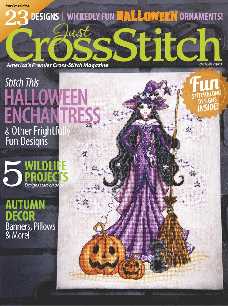 Just-CrossStitch October 01, 2021 Issue Cover