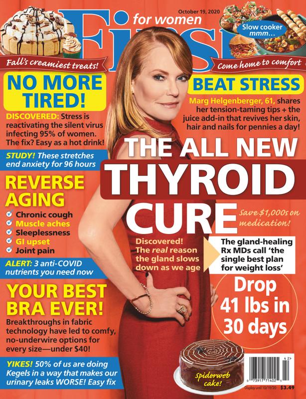 First-For-Women October 15, 2020 Issue Cover