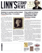 Linns-Stamp-News-Weekly November 29, 2021 Issue Cover