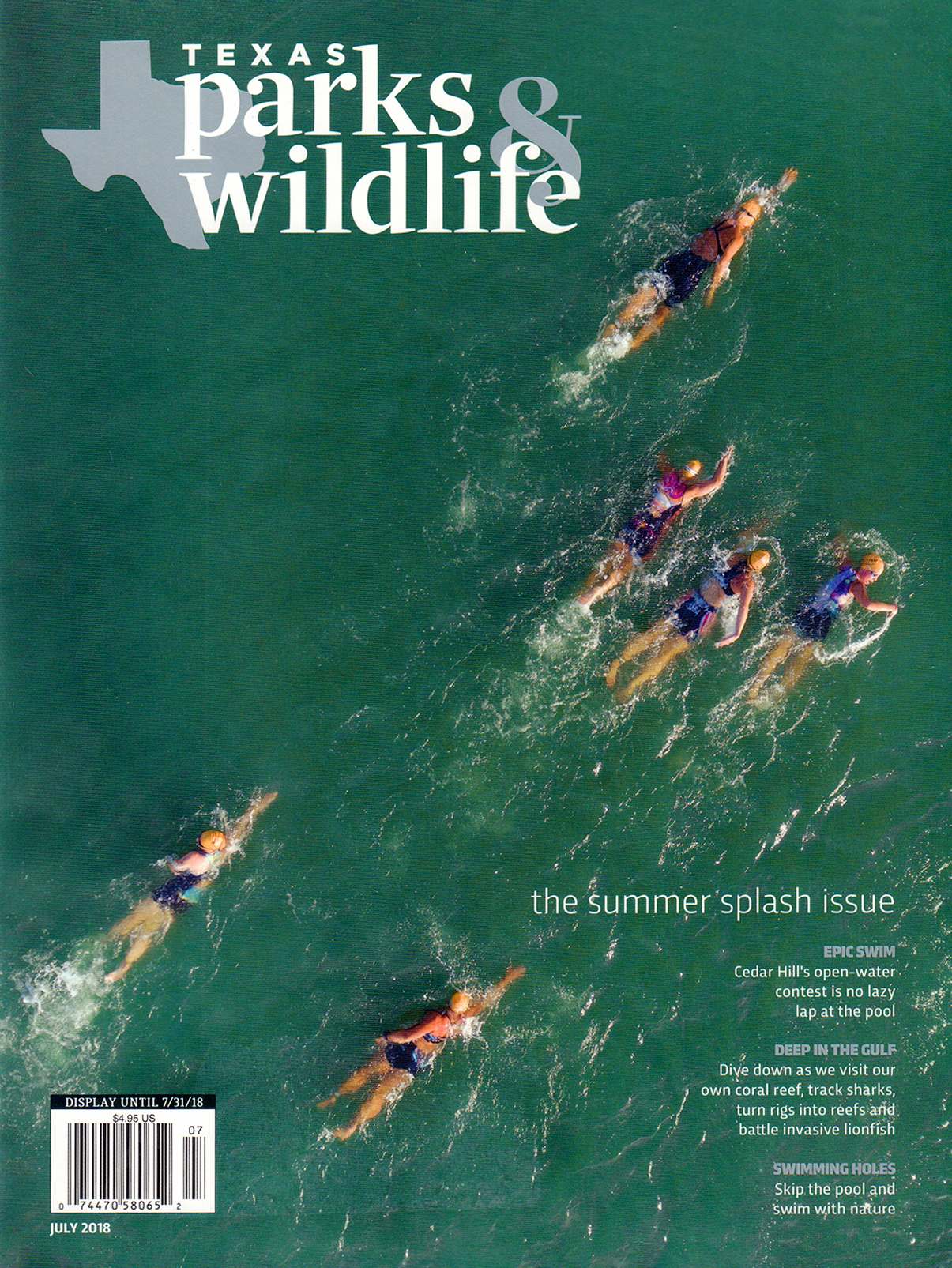 Texas-Parks-and-Wildlife July 01, 2018 Issue Cover