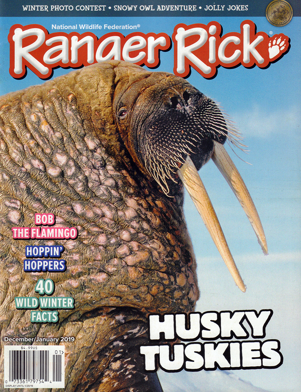 Ranger-Rick December 01, 2018 Issue Cover