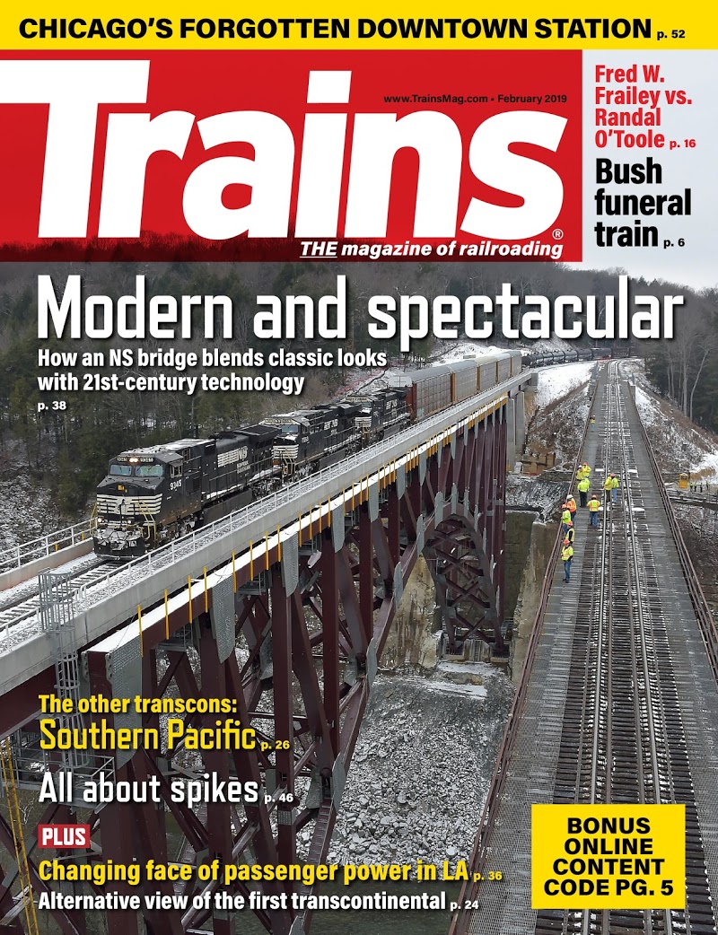 Trains February 01, 2019 Issue Cover