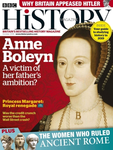 BBC History October 01, 2018 Issue Cover