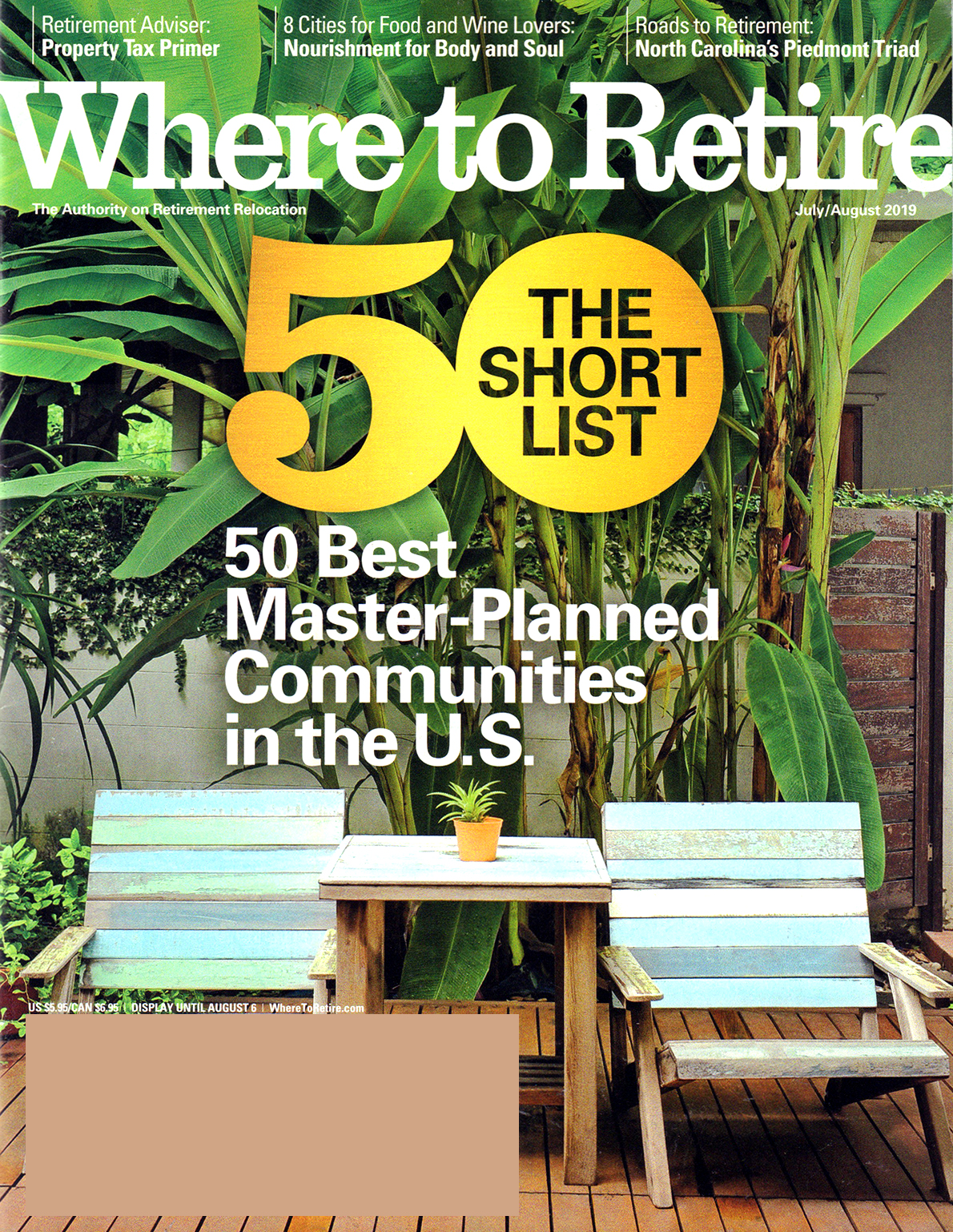 Where-To-Retire July 01, 2019 Issue Cover
