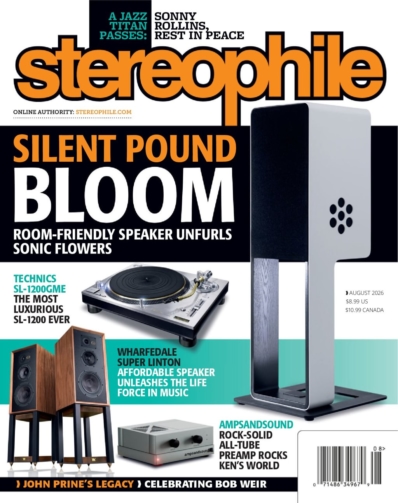Stereophile August 01, 2026 Issue Cover