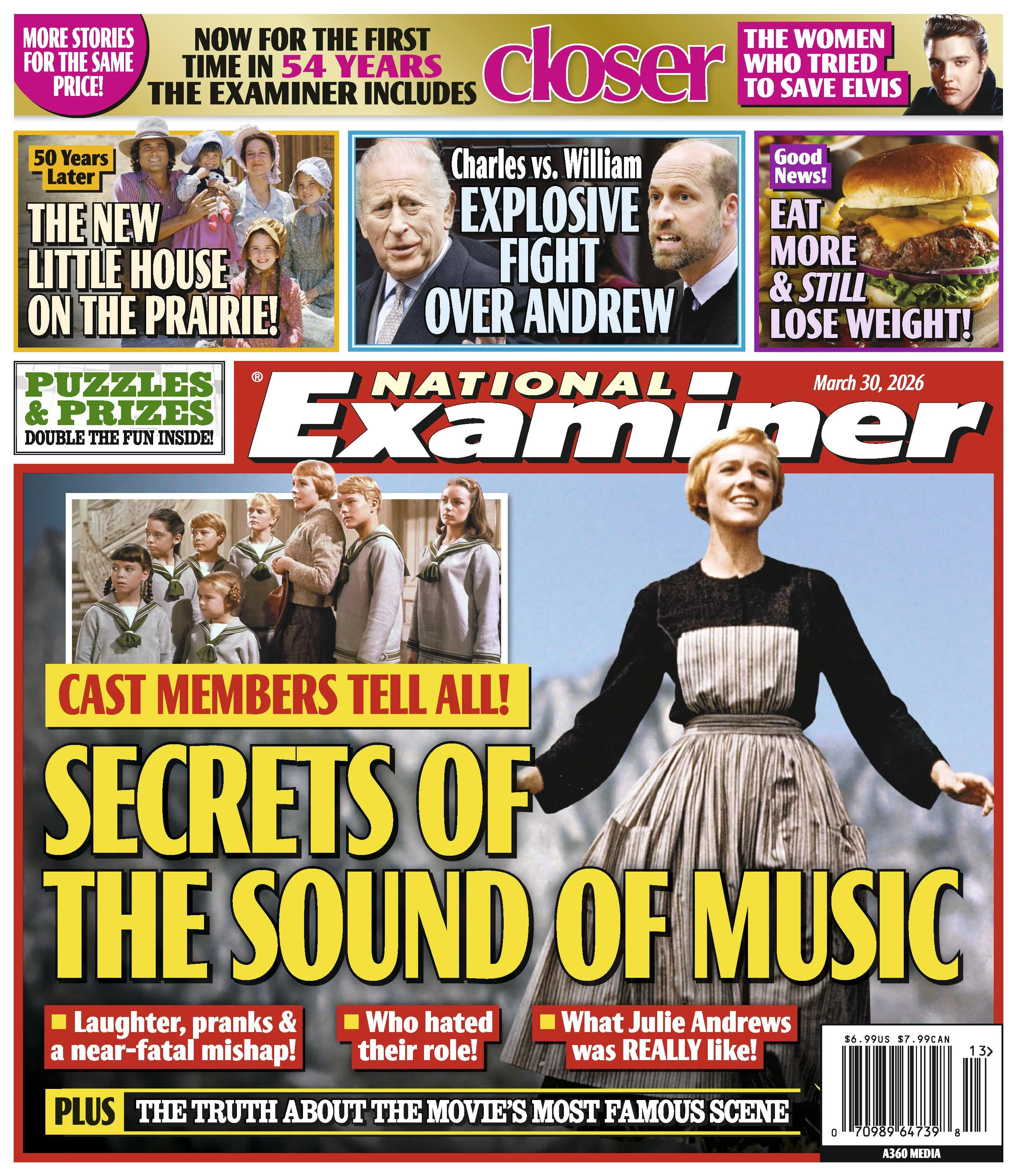 National Examiner March 30, 2026 Issue Cover
