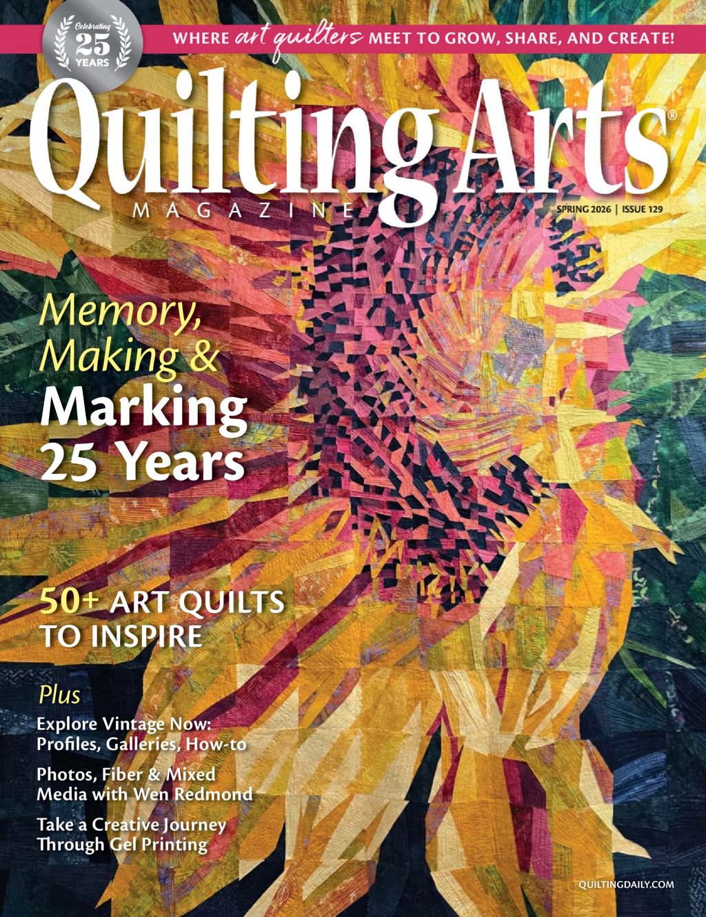 Quilting Arts March 01, 2026 Issue Cover