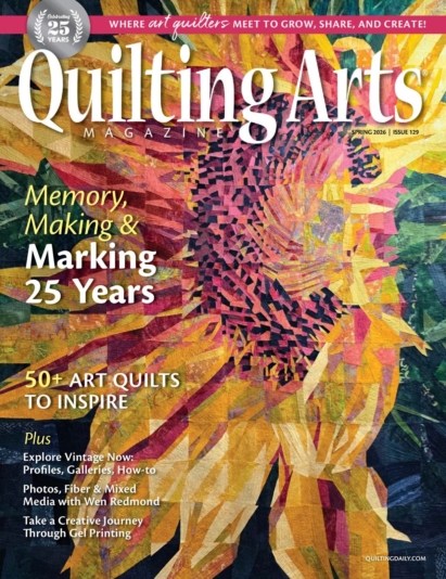 Quilting Arts March 01, 2026 Issue Cover