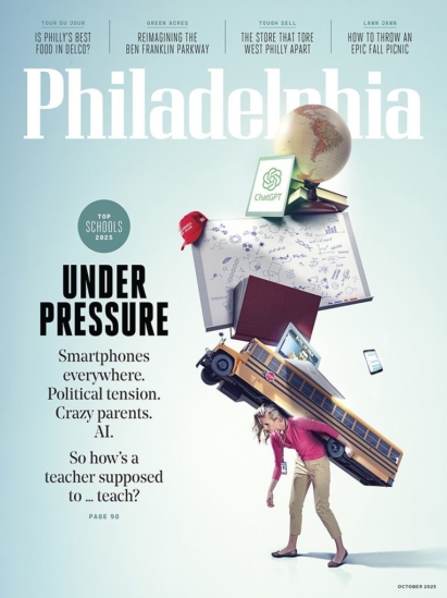 Philadelphia Magazine October 01, 2025 Issue Cover