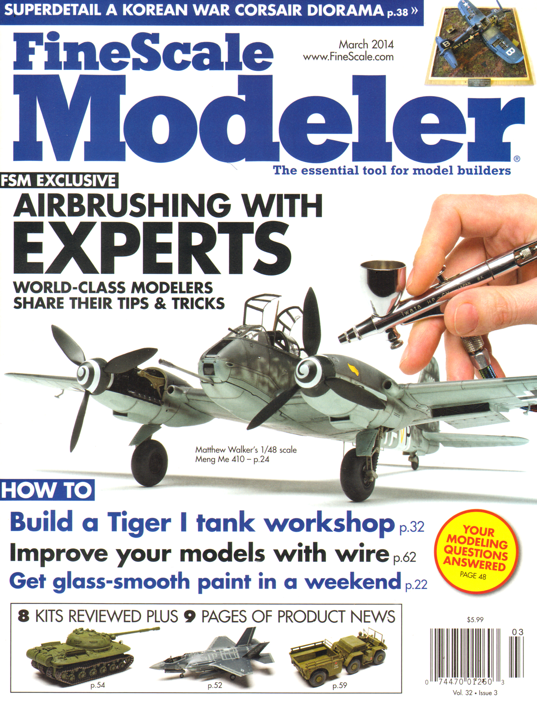 Finescale-Modeler March 01, 2014 Issue Cover