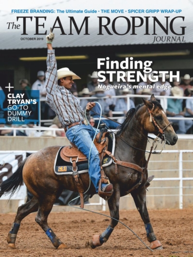 The Team Roping Journal October 01, 2019 Issue Cover