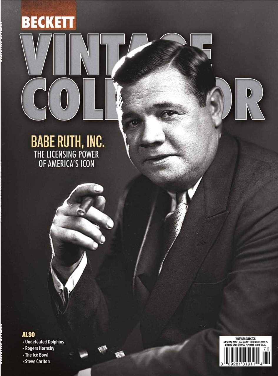 Beckett-Vintage-Collector April 01, 2022 Issue Cover