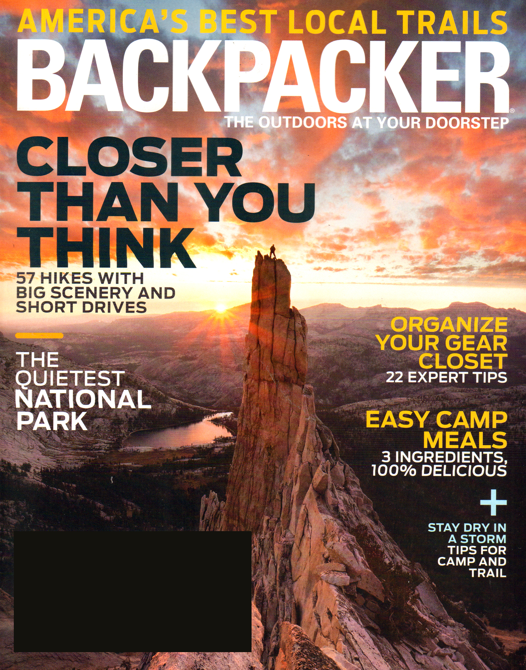 Backpacker May 01, 2015 Issue Cover