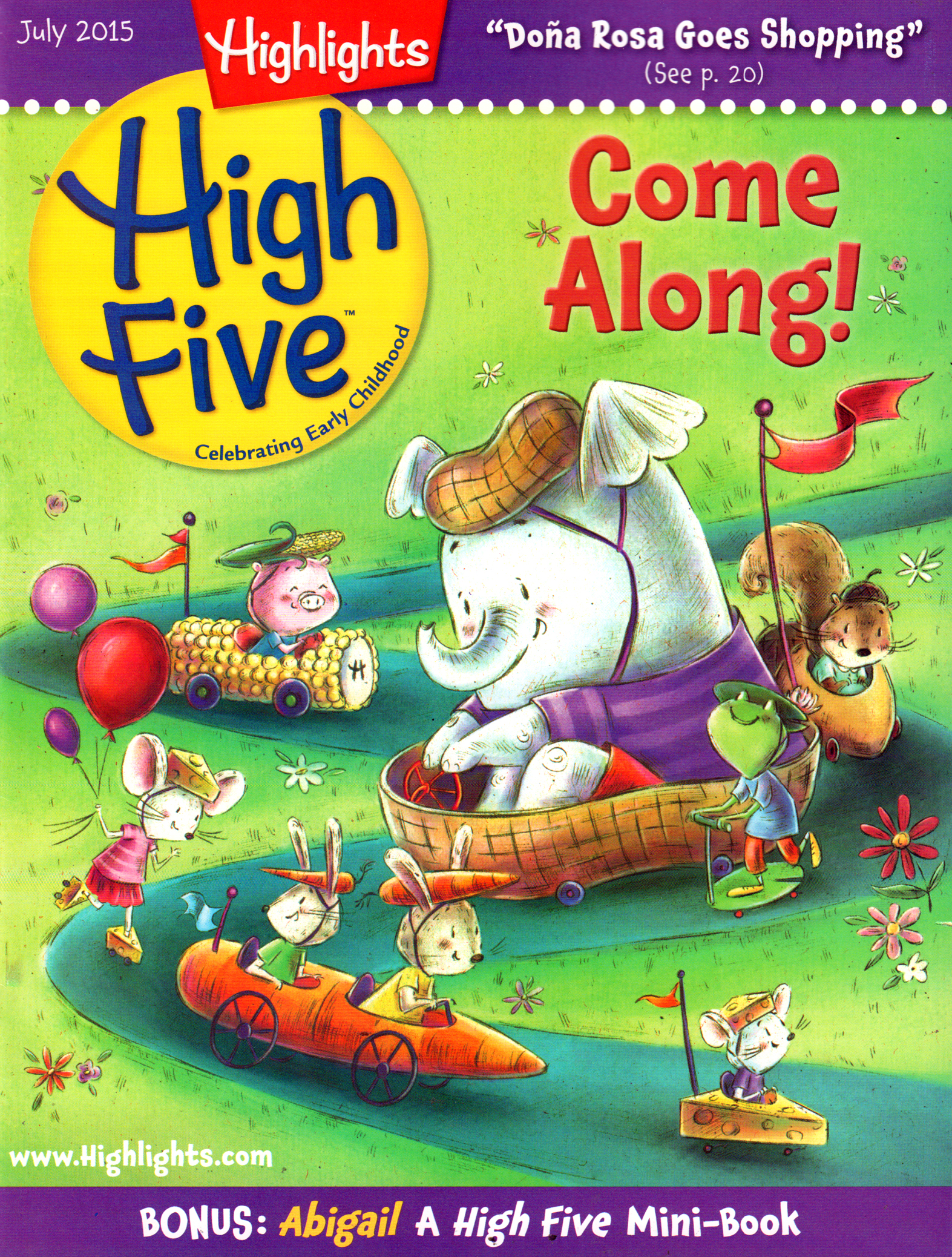 Highlights-High-Five July 01, 2015 Issue Cover