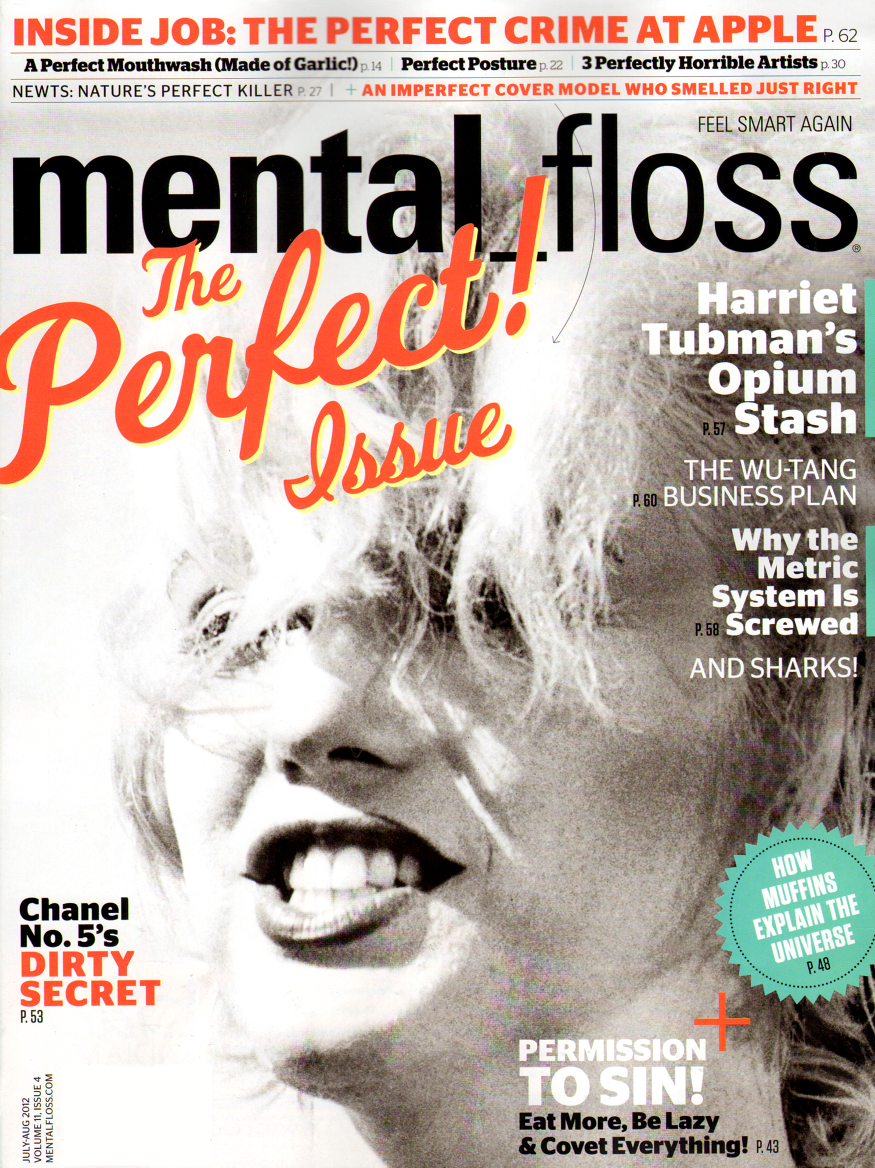 Mental-Floss July 01, 2012 Issue Cover