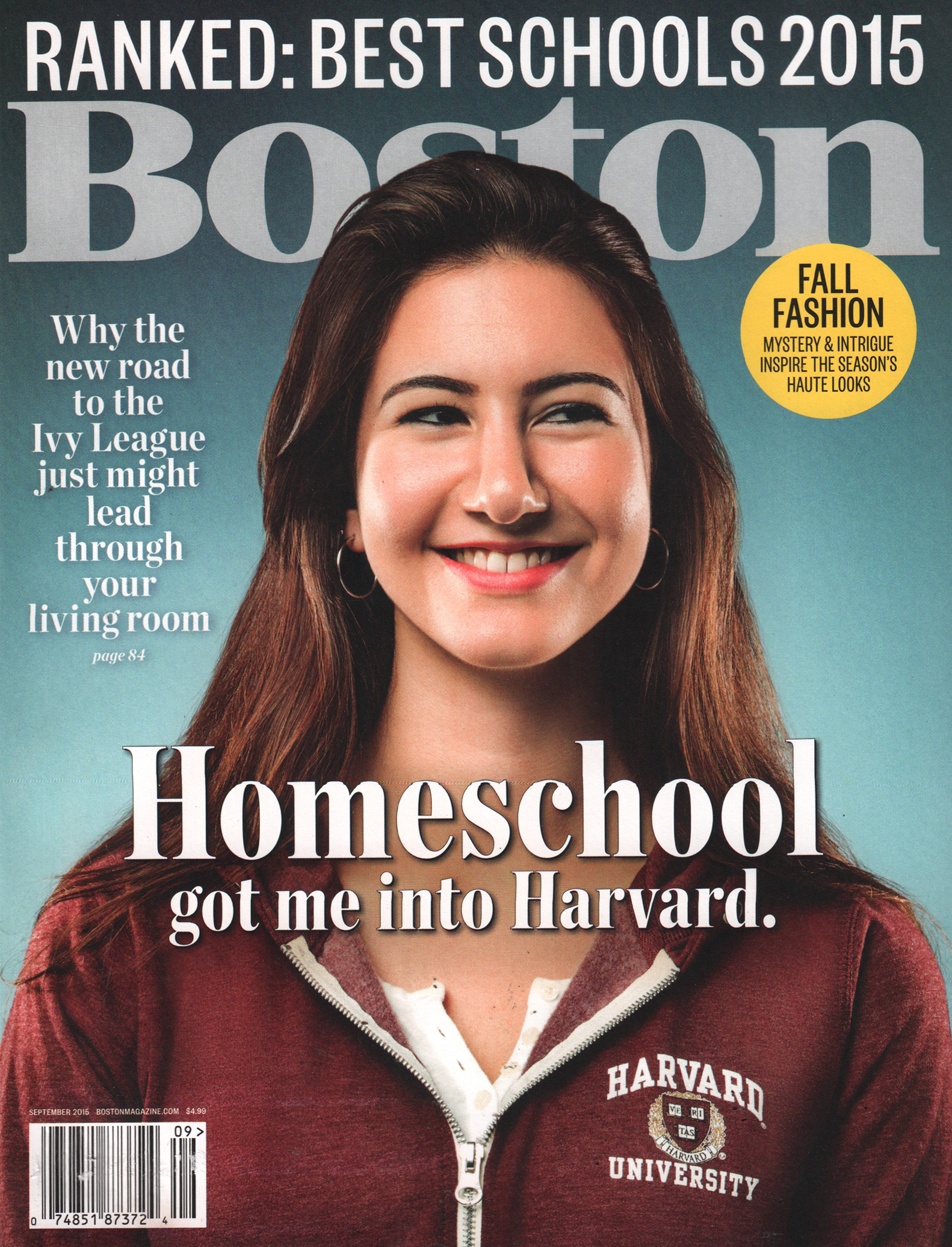 Boston September 01, 2015 Issue Cover