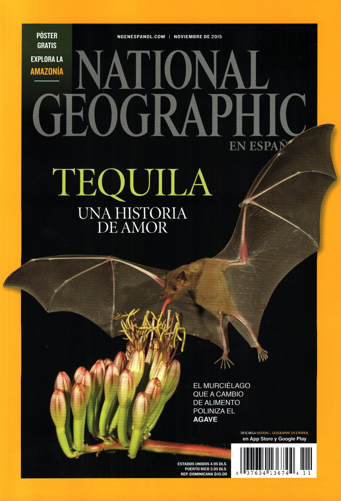 National-Geographic-En-Español November 01, 2015 Issue Cover