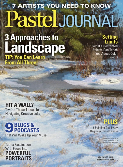 Pastel-Journal December 01, 2017 Issue Cover