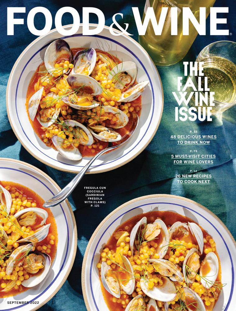 Food-and-Wine September 01, 2022 Issue Cover