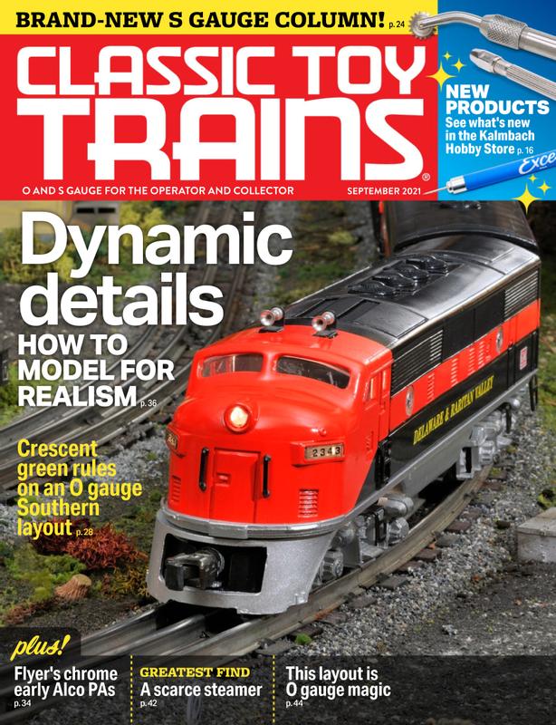Classic-Toy-Trains September 01, 2021 Issue Cover