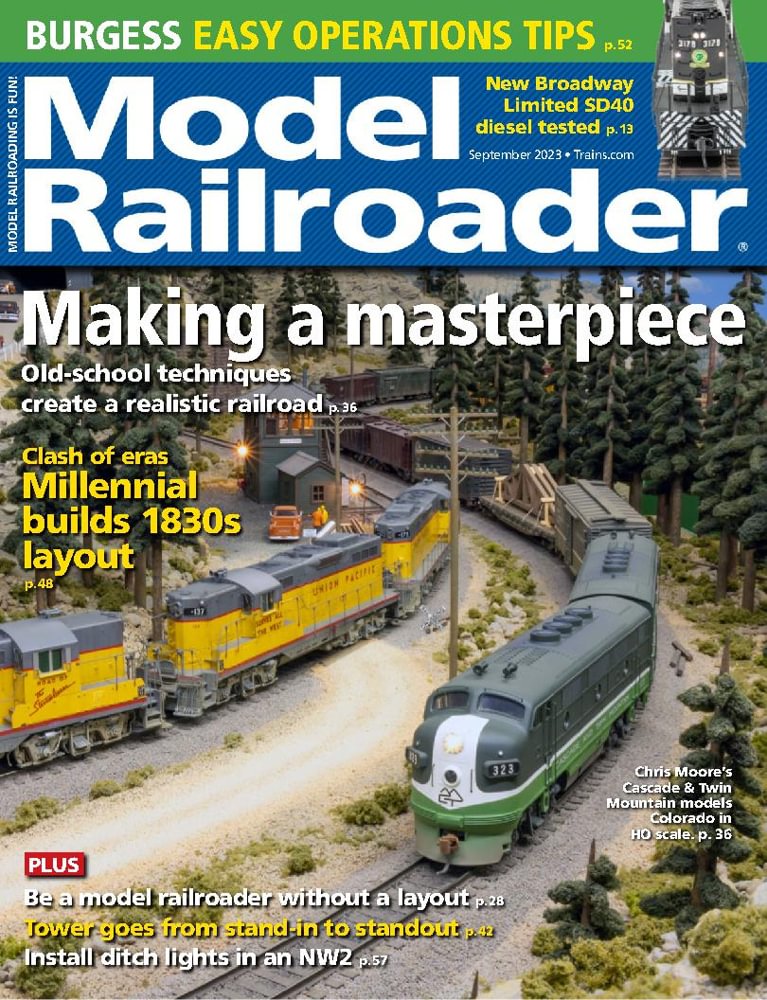 Model-Railroader September 01, 2023 Issue Cover