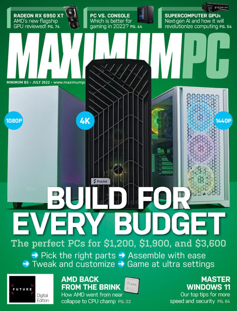 Maximum-PC July 01, 2022 Issue Cover