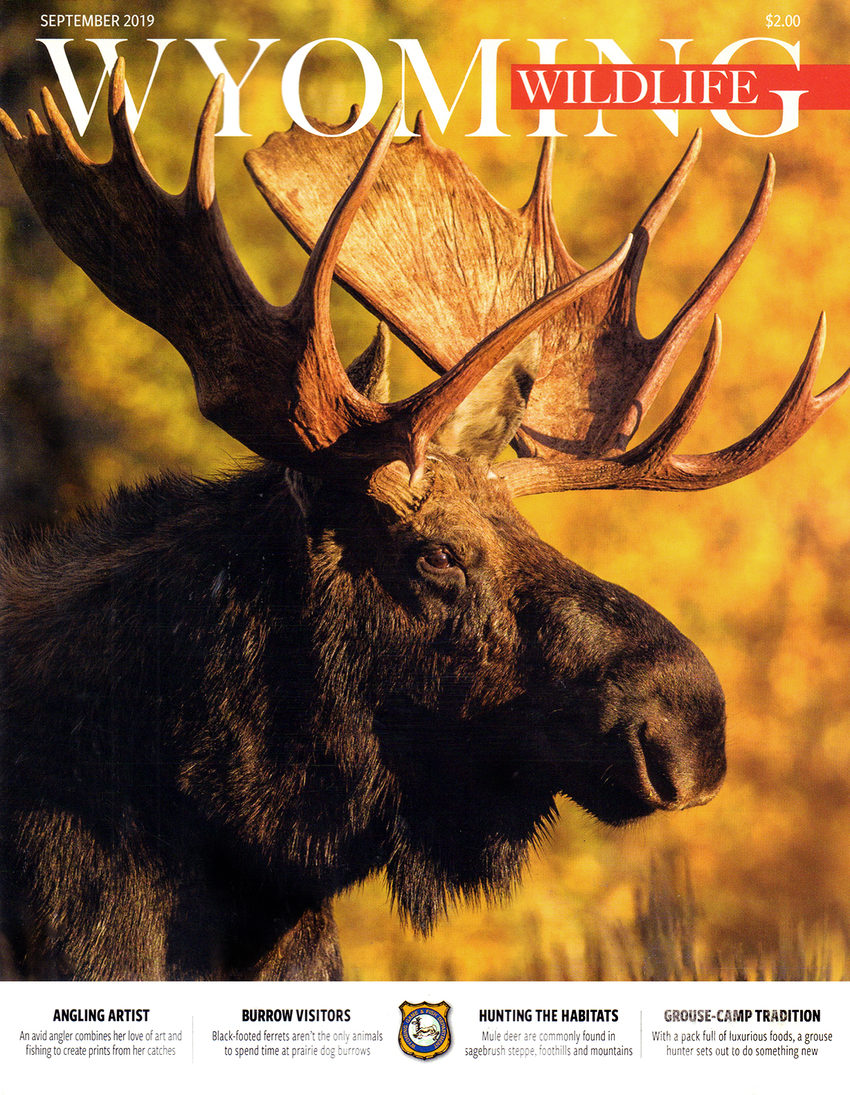 Wyoming-Wildlife September 01, 2019 Issue Cover