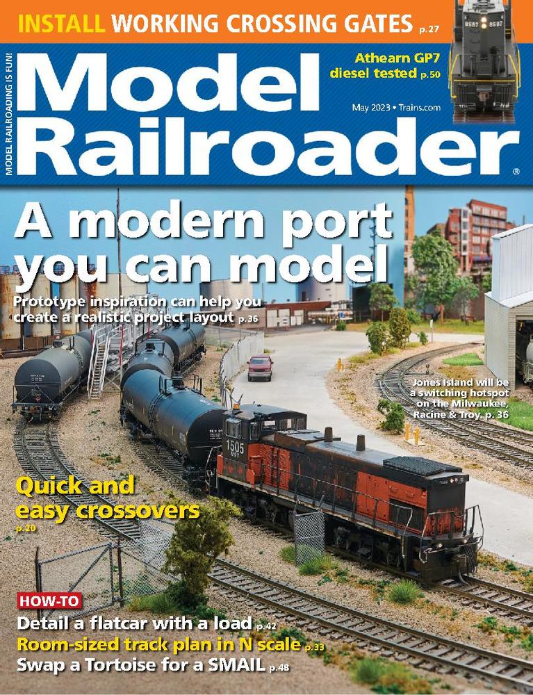 model-railroader May 01, 2023 Issue Cover