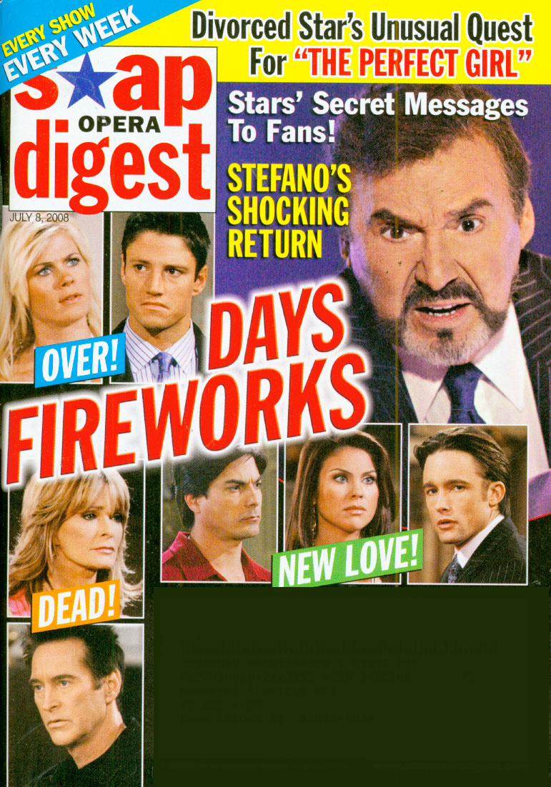 Soap-Opera-Digest July 01, 2008 Issue Cover