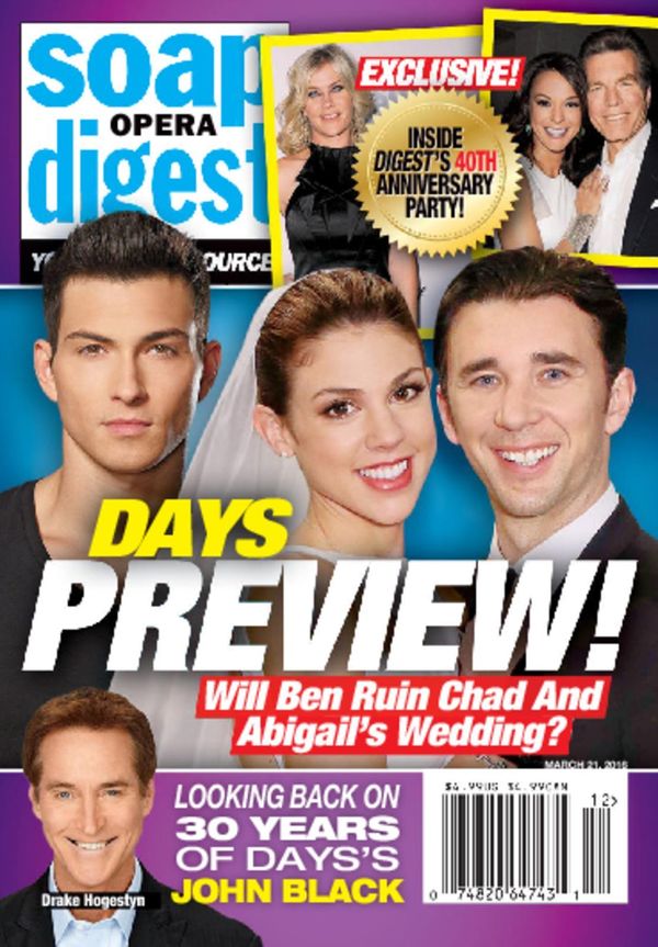 Soap-Opera-Digest March 21, 2016 Issue Cover